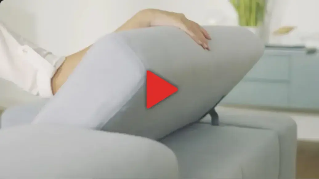 Kopfpolsterverstellung manuell